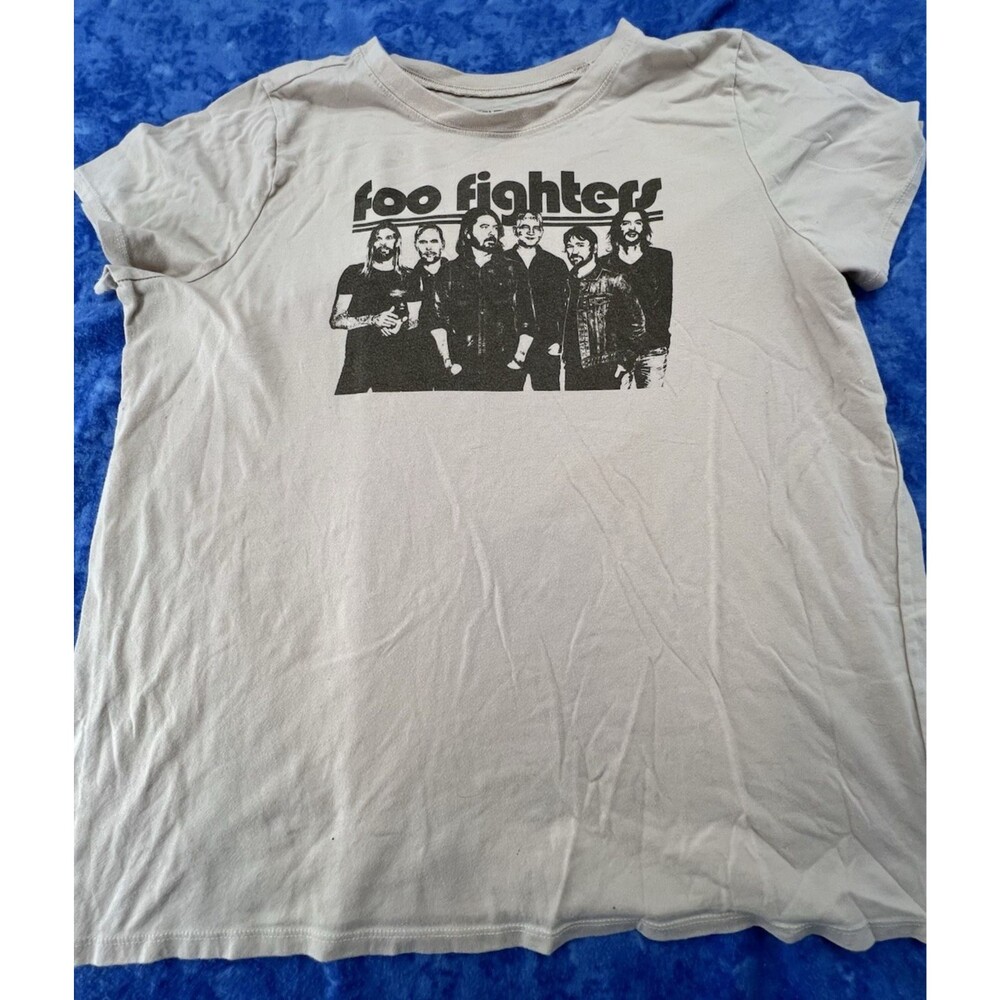 Foo Fighters Band Retro Vibes T-Shirt Unisex Fan Gift Size 2 (Fits Like XL)